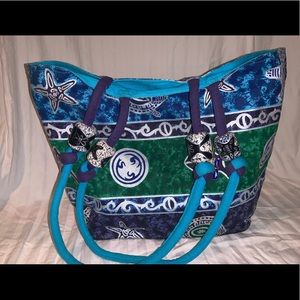 NEW SUN&SAND Beach bag with carved handles